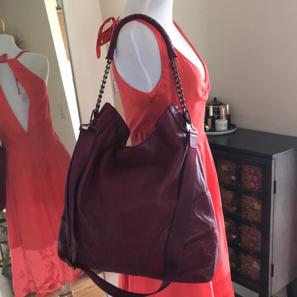 BCBGMaxAzria Leather Convertible Tote Bag - Picture 8 of 8